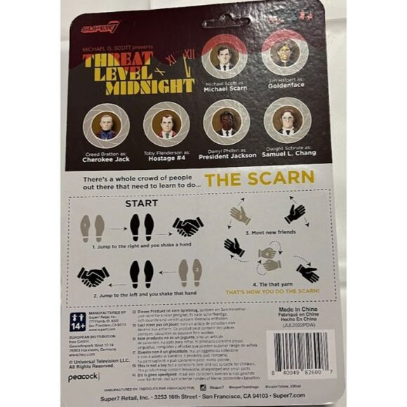 Super7 the Office Toby Flenderson as Hostage #4 ReAction Figure - Wave 1 - Picture 3 of 4